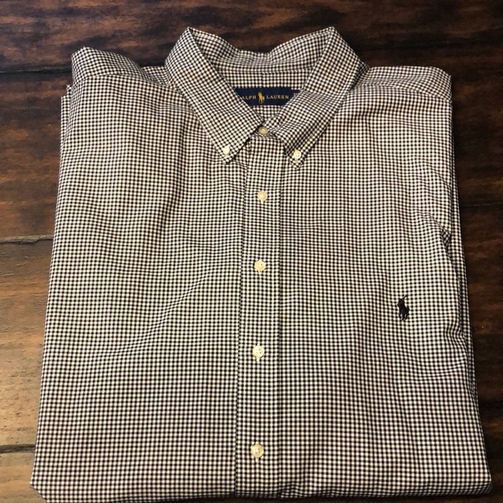 Mens Ralph Lauren Button Dress Shirt 3XLT